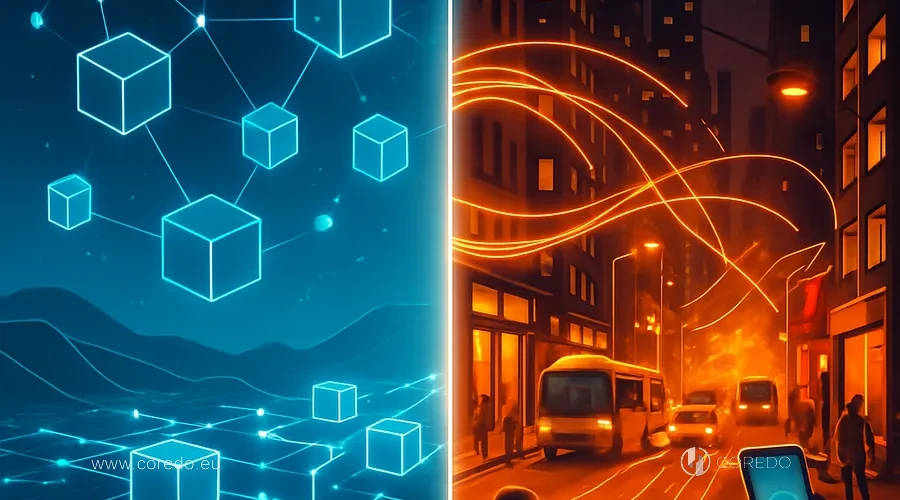 Иллюстрация к разделу «On-chain и off-chain, отличия и связь» у статті «Proof of reserves - юридические ожидания инвесторов и партнеров»