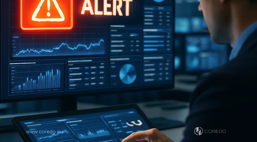 Ilustrace k oddílu „Operativní model: alerty, eskalace, audit“ v článku „Sankční screening protistran - výběr poskytovatele a nastavení prahů“