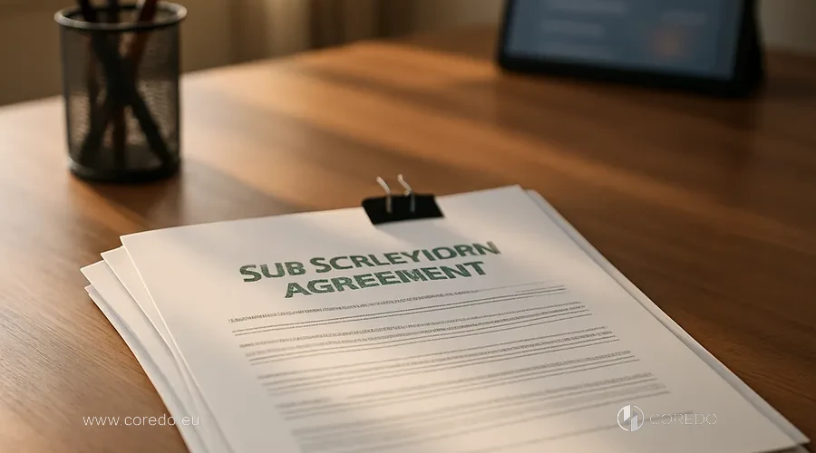 Иллюстрация к разделу «Пакет subscription docs и agreement» у статті «Subscription docs- как снизить комплаенс-нагрузку и не потерять инвестора»