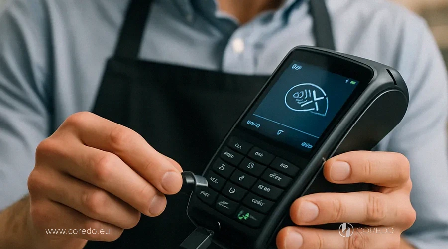 Иллюстрация к разделу «Подключение мерчанта к платёжной системе» у статті «Card scheme compliance- что важно знать бизнесу до подключения»