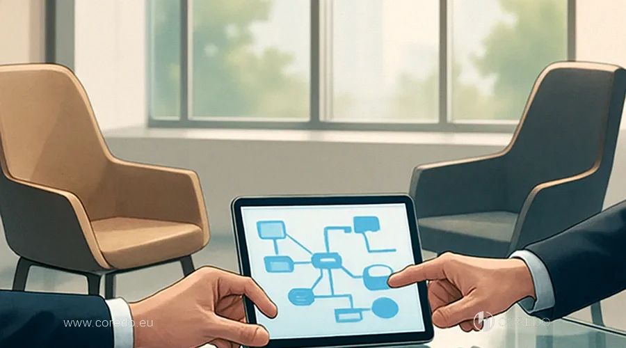 Иллюстрация к разделу «Роли provider и deployer: обязанности» у статті «Роли provider и deployer в EU AI Act для бизнеса»