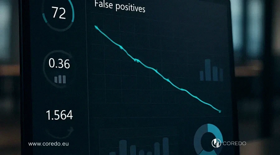Illustration for the section «Reducing false positives» in the article «Customer risk matrix - logic template and common pitfalls»