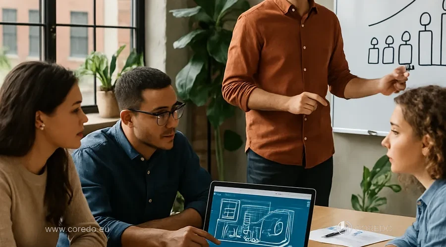 Иллюстрация к разделу «Внедрение от стартапа до группы» у статті «AML-политика- как построить «короткую» версию которую читает бизнес»