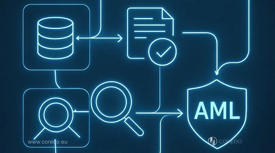 Illustration for the section «Workflow for AML and integration» in the article «How to build «case management» for AML alerts - process and roles»