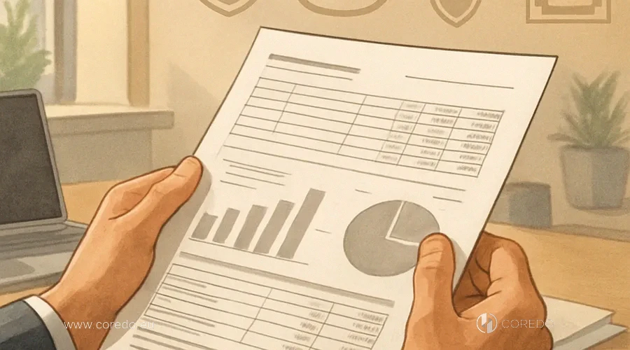 Illustration for the section “Taxes, contributions and benefits for teams” in the article “Employment compliance of a distributed team – contracts and taxes”