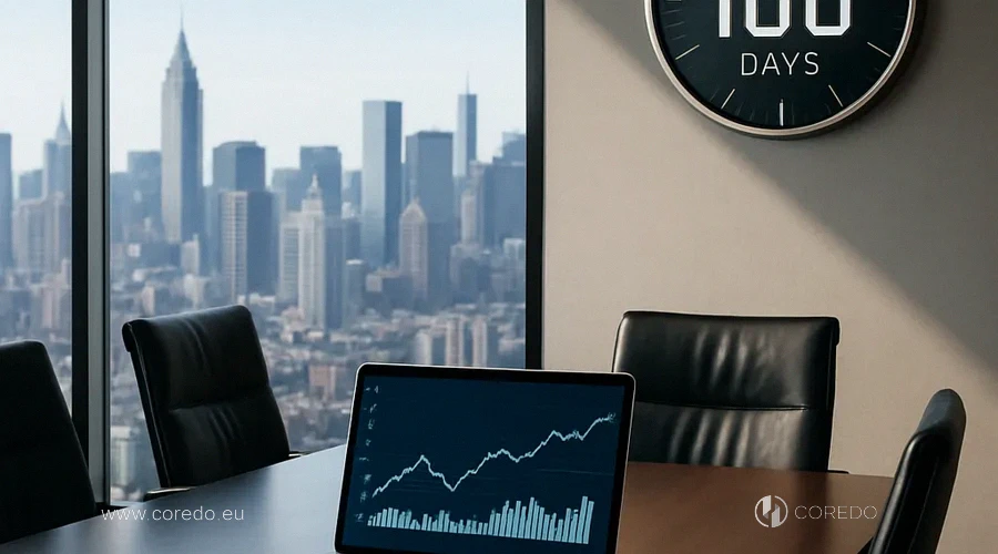 Ilustrace k oddílu «Příprava na transakci za 180–360 dní» v článku «Exit‑strategie pro investora – právní balení, které zvyšuje cenu»