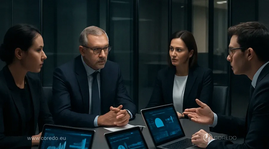 Иллюстрация к разделу «Зачем clean team в M&A и границы обмена» у статті «Конфиденциальность и доступ к данным в clean team»